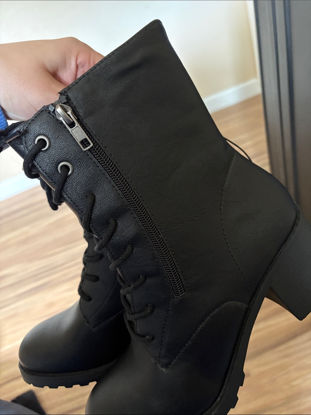 Sun + Stone Lace-Up Ankle Boots - Picture 6 of 14